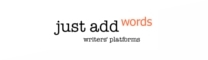 Just Add Words - Writers' Platforms - logo